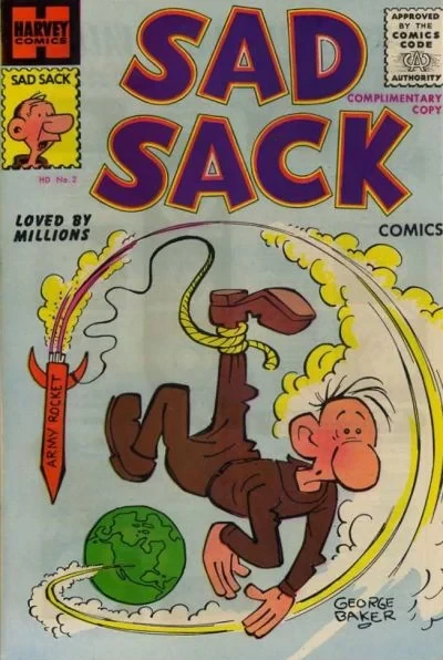 Cover of Sad Sack Comics