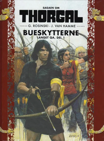 Cover of Bueskytterne, landet Qa, del 1