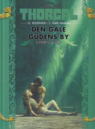 Cover of Den gale gudens by, landet Qa, del 2