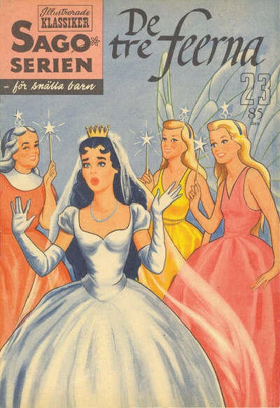 Cover of De tre feerna