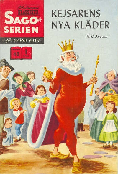 Cover of Kejsarens nya Klader
