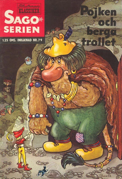 Cover of Pojken och berga Trollet
