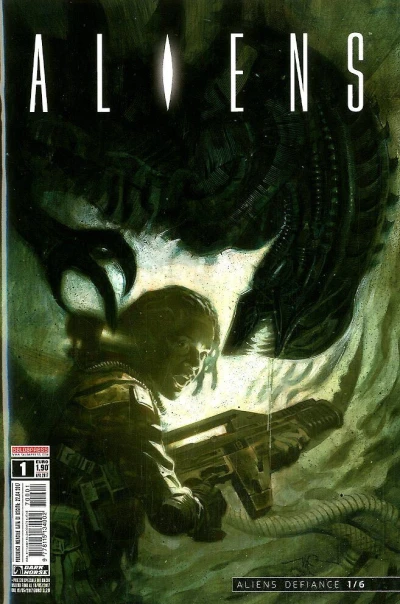 Cover of Aliens: Defiance 1/6