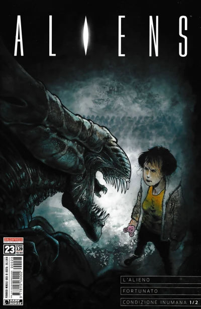 Cover of Aliens: L'alieno; Aliens: Fortunato; Aliens: Condizione inumana 1/2