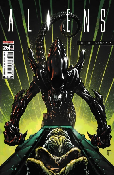 Cover of Aliens: Più che umano 2/3