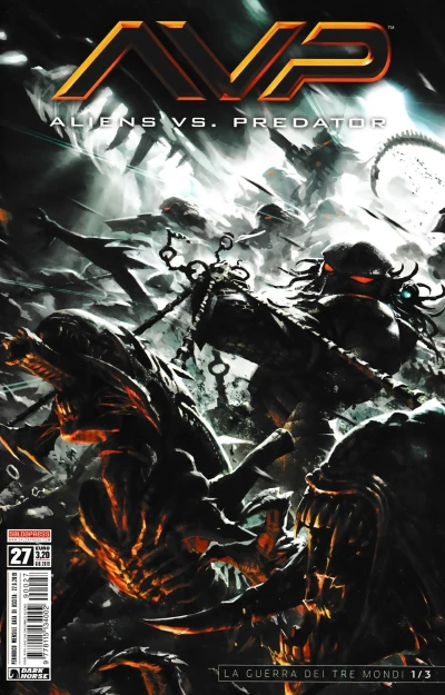 Cover of AvP: La guerra dei tre mondi 1/3