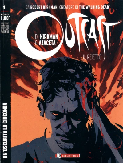 Cover of Outcast (Il reietto) 1: Un'oscurità lo circonda
