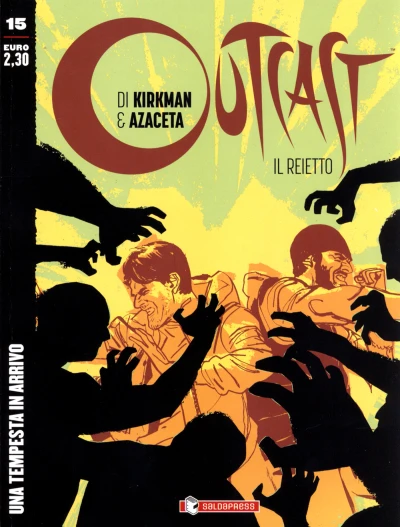 Cover of Outcast (Il reietto) 15: Una tempesta in arrivo
