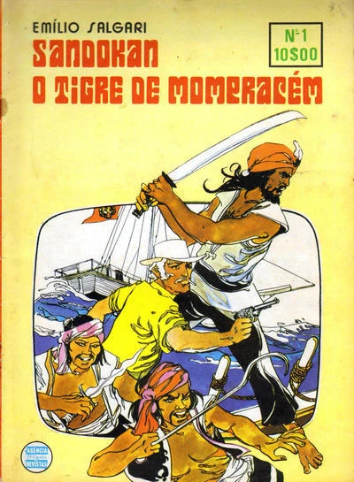 Cover of Sandokan O Tigre de Momeracem