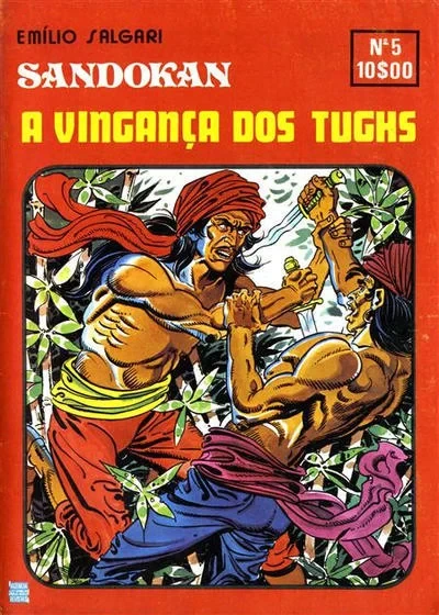 Cover of Sandokan A Vinganca dos Tughs