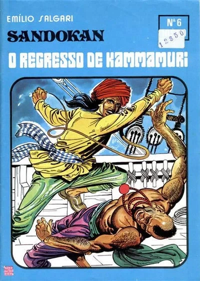 Cover of Sandokan O Regresso de Hammamuri