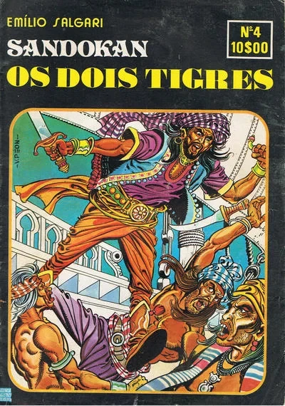 Cover of Sandokan Os Dois Tigres