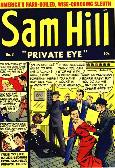 Cover of America's Hard-Boiled Wise-Cracking Sleuth