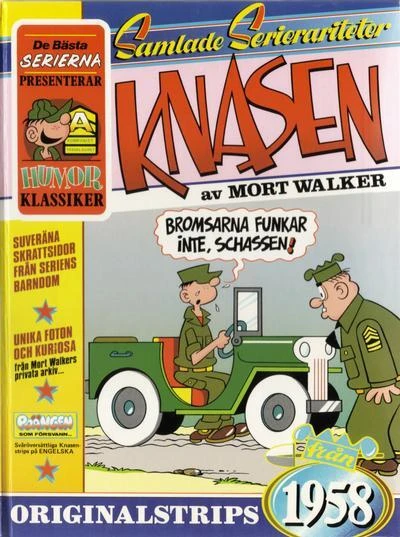 Cover of Originalstrips 1958