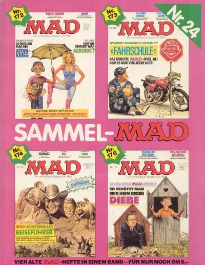 Cover of Mad 172-175