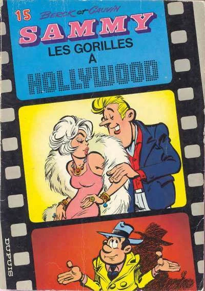Cover of Les gorilles à Hollywood