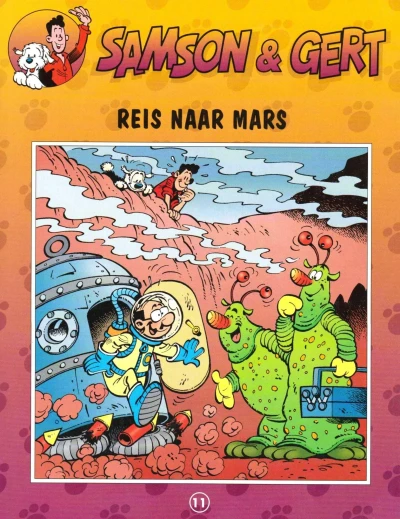 Cover of Reis naar Mars