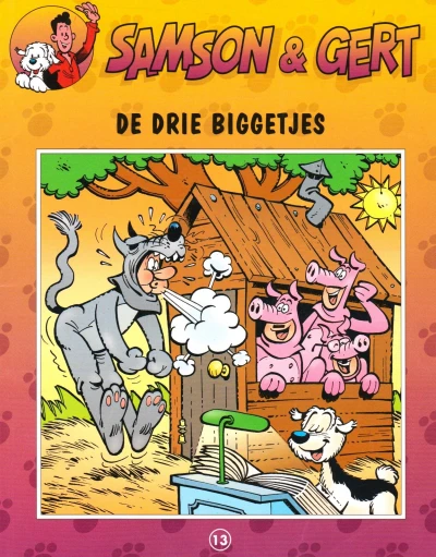 Cover of De drie biggetjes