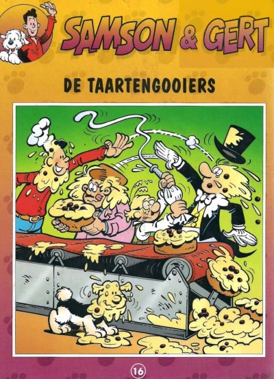 Cover of De taartengooiers