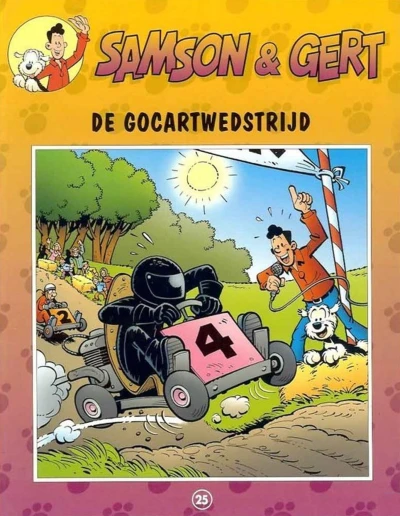 Cover of De gocartwedstrijd