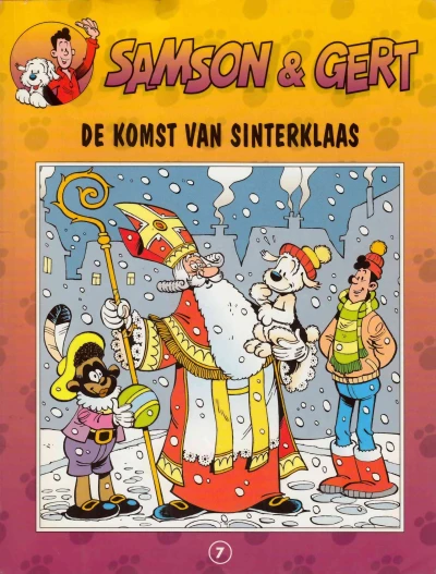 Cover of De komst van Sinterklaas