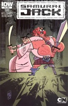 Cover of Samurai Jack and the Scotsman's Curse