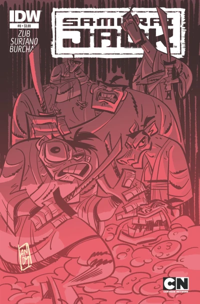 Cover of Samurai Jack and the Caves of Crystal Calamity