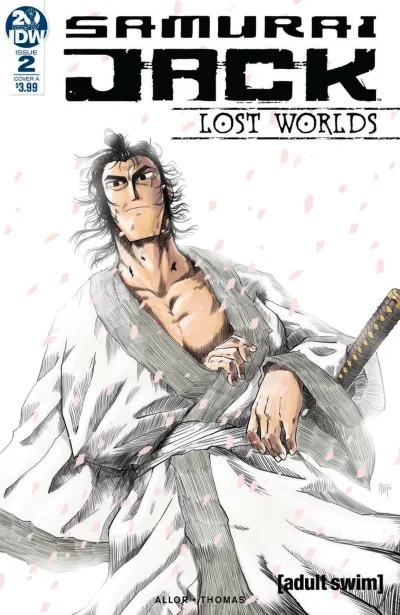 Cover of Samurai Jack and the Empty Village!