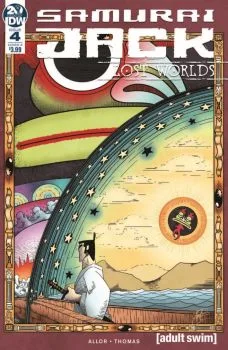 Cover of Samurai Jack and the Flat Earth!