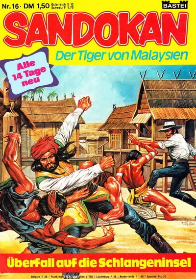 Cover of Überfall auf die Schlangeninsel