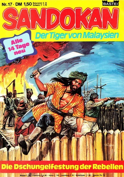 Cover of Die Dschungelfestung der Rebellen