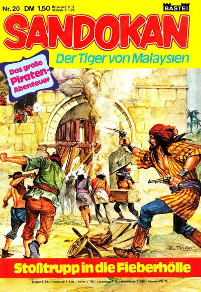 Cover of Stosstrupp in die Fieberhölle