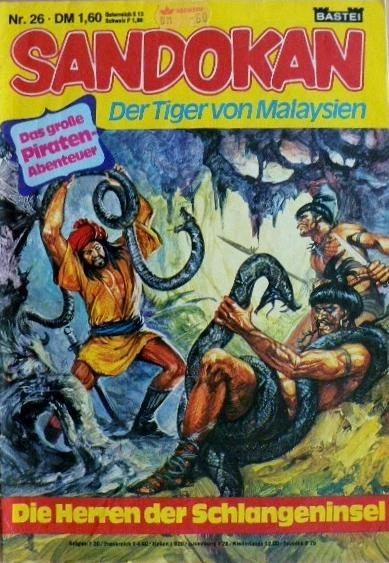 Cover of Die Herren der Schlangeninsel