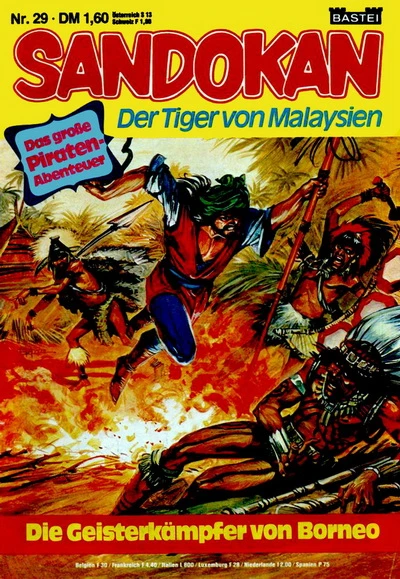 Cover of Die Geisterkämpfer von Borneo