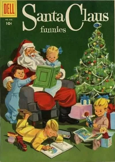 Cover of Santa Claus Funnies