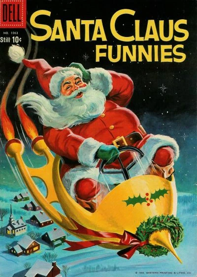 Cover of Santa Claus Funnies