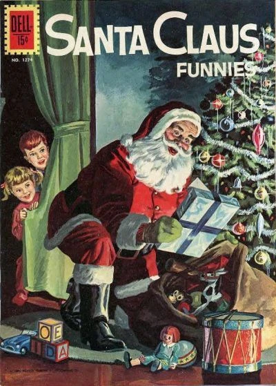 Cover of Santa Claus Funnies