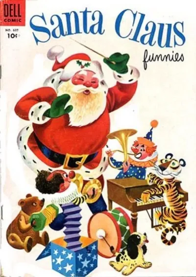 Cover of Santa Claus Funnies