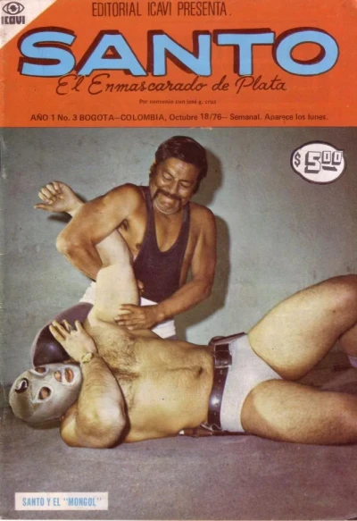 Cover of Santo y el "Mongol"