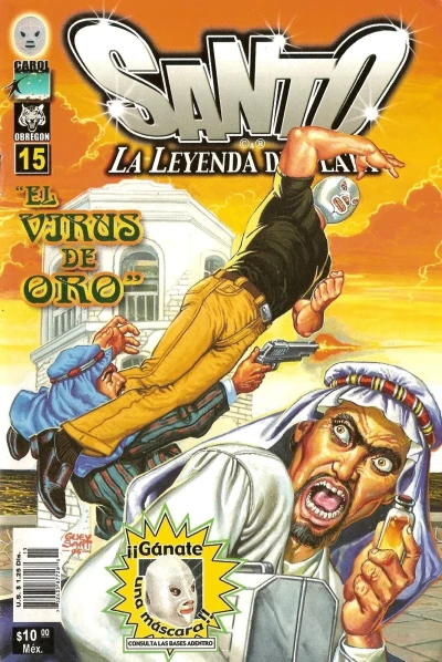 Cover of "El Virus de Oro"
