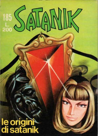Cover of Le origini di Satanik