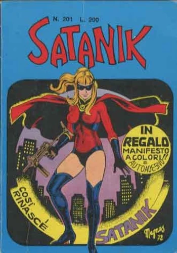 Cover of Così rinasce Satanik