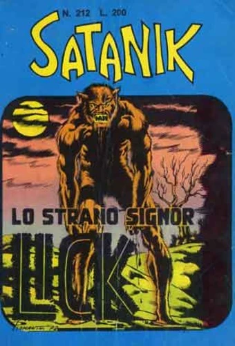 Cover of Lo strano signor Lick