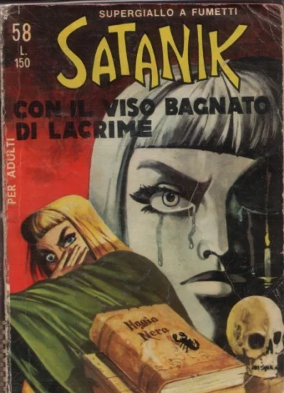 Cover of Con il Viso Bagnato di Lacrime