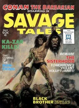 Cover of The Frost Giant's Daughter / The Fury of the Femizons / ...Man-Thing! / Black Brother / The Night of the Looter!