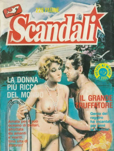 Cover of La donna più ricca del mondo - Il grande truffatore