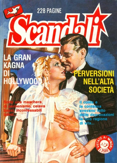 Cover of La Gran Kagna di Hollywood - Perversioni nell'alta società