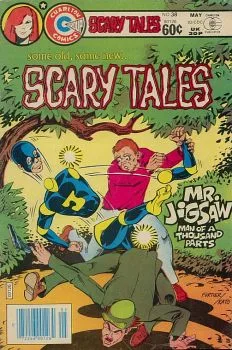 Cover of Night of the Mummy; Satan is Free; Mr. Jigsaw, Man of a Thousand Parts