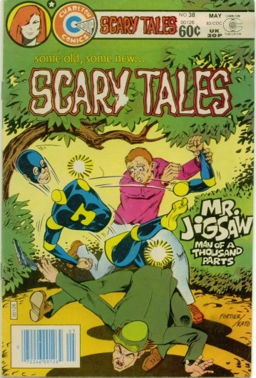 Cover of Night of the Mummy; Satan is Free; Mr. Jigsaw, Man of a Thousand Parts