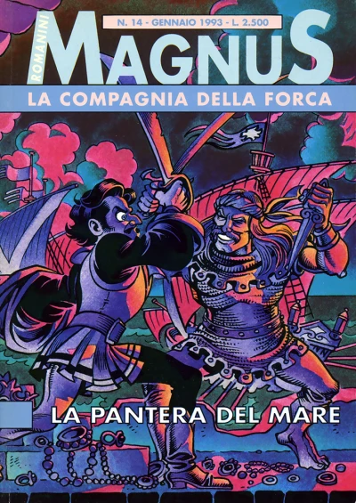 Cover of La Compagnia della Forca 8: La pantera del mare